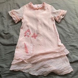 Vintage designer MacLeod girls dress Made in Italy